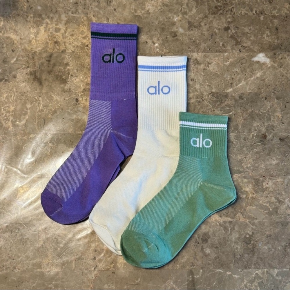 New Women’s Alo Socks
Packaging states size 12 but they fit sizes 6-11